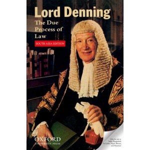 Oxford's The Due Process of Law by Lord Denning